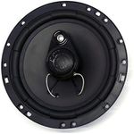 In Phase Car Audio SXT1735 Speaker - 6.5 Inch (17cm) Round, 260W, 3-Way Coaxial Shallow-Mount Speaker (2 x Speakers)