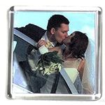 10 Square Blank Photo Fridge Magnet 57 x 57 mm Insert 99809