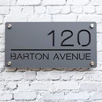 Acrylic Custom Modern House Numbers