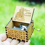 Nostalgish Music Boxes Hand Crank Wooden Musical Boxes Music Box - Unique Gift (Wood, Davy Jones - PoTC)