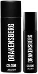 theo & amelia Drakensberg Rollerball Cologne for Men | A Bold Scent with Bergamot, Japanese Grapefruit, Patchouli, Cedar and a Subtle Touch of Peppermint. - 10mL Travel-Friendly Rollerball Fragrance