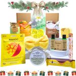 Birthday Gift for Women, Pamper Hamper Gift Set, Pamper Sets for Women Gifts, Pamper Gifts for Women, Gifts for Mum, Gifts for Her, Presents for Women, Spa Bath Set (YELLOW)