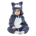 TONWHAR Unisex Baby Animal Halloween Costume Kid's and Toddler's Autumn Winter Outfits Jumpsuit