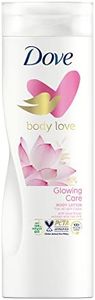 Dove, Crema Corpo Glowing, Crema Corpo Idratante per Tutti i Tipi di Pelle, con Latte di Riso e Profumo Floreale, Pelle Morbida e Luminosa, Dermatologicamente Testata, 400ml