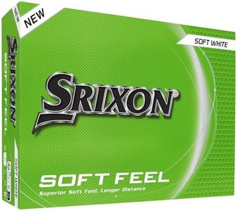 Srixon Softfeel Golf Balls, Softfeel 14, White