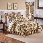 Waverly 4-Piece Laurel Springs Comforter Set, Queen, Parchment