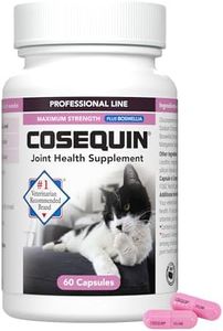 Nutramax Cosequin for Cats Joint Health Supplement, Contains Glucosamine for Cats, Plus Chondroitin and Boswellia, Supports Healthy Joints, For All Breeds and Sizes, Sprinkle Capsules, 60 Count