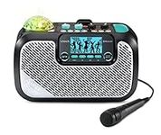 VTech Super Sound Karaoke, Portable Karaoke Machine & Speaker With Microphone, Voice Changer & Special Effects, Bluetooth Enabled, FM radio, Gift for Ages 14+ Years