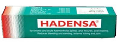 2 pack Dollar Company HADENSA OINTMENT each For Piles Anal Fissures Itching 40gm