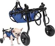 Adjustable Dog Wheel-Chair for Back Legs,Pet Walk Tools,Pet Mobility Aids with Wheels,Dog Leg Brace and Hip Support, Suitable for Back Legs,Dog Assisted Walking Device