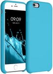 kwmobile Case Compatible with Apple iPhone 6 / 6S Case - TPU Silicone Phone Cover with Soft Finish - Ocean Blue