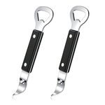 HANCELANT Can Punch Bottle Opener, Manual Stainless Steel Can Opener 2 Pack
