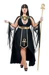 Starline S9025X-5X Empress Divine Egyptian Princess Adult Sized Costumes, Black/Gold, 5XL