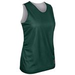 CHAMPRO Women's Zone Reversible Basketball Jersey Forest Green, White