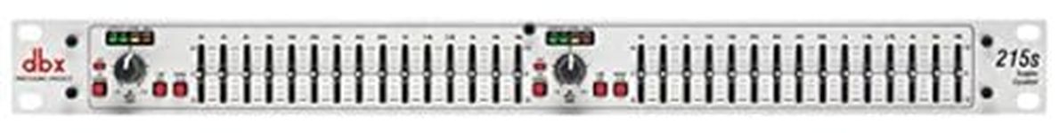 DBX 215S Dual 15 Band Constant Q Graphic EQ