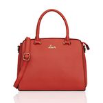 Lavie Women's Satchel Handbag (Coral Pink)