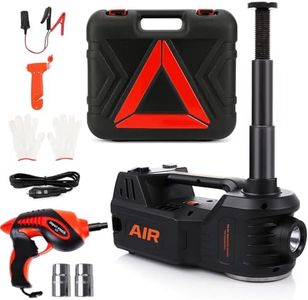 STANDTALL Electric Car Jack 5 Ton 12V Hydraulic, Impact Wrench, Inflator