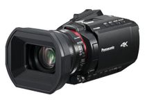 Panasonic X1200 4K Camcorder, Wide Angle Telephoto Lens with 24X Zoom, Hybrid O.I.S.,Lightweight Heat Dispersing Design, Eco Packaging - HC-X1200
