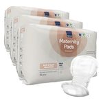 ABENA Premium Maternity Pads, Postpartum Essentials, Eco-Labelled, Extra Protection, After Birth, Breathable and Skin Friendly, Sustainable Incontinence Pads - 15PK (Pack of 3)
