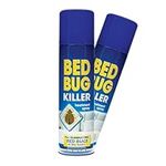 ZYBUX - 2 x Bed Bug Killer 200ml Treatment Spray Pest Control Kills Insect, Fleas, Ticks, Bed Bug & Lice