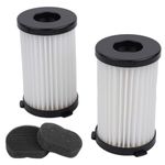 2pcs Filters Spare Part for Goodmans Compact Cylinder Vacuum Cleaner 356277 Accessories, Vacuum Cleaner Filter Replacement Part