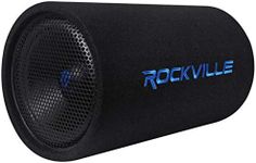 Rockville RTB12A 12" 600w Powered Subwoofer Bass Tube + Bass Remote