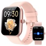 Smart Watch for Women, Answer/Make Calls,[1.91"HD Screen] Smart Watches for Women iPhone/Samsung/Android,Alexa Built-in, Fitness Watch with Heart Rate Sleep SpO2 Monitor,IP68 Waterproof, 100+ Sports