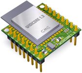 CME WIDI Core - Smart (BLE) breakout board that implements premium MIDI over Bluetooth Low Energy as developed by CME with onboard PCB antenna and populated pin header