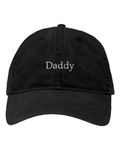 Go All Out Adjustable Black Adult Daddy Embroidered Deluxe Dad Hat