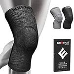 NEENCA Knee Sleeve – Knee Braces for Knee Pain, Compression Sleeve with Bamboo Carbon Fibers, Knee Support with Arthritis, Meniscus Tear, Swelling, ACL, Joint Pain Relief Black-M