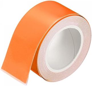 sourcing map Glow in the Dark Tape 9.8 Ft x 1 Inch Luminous Fluorescent Tape for Night Outdoors Indoors Decorations Signs, Orange