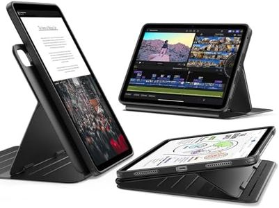 ESR for iPad Air 11 Inch Case M4/M3/M2 (2026/2025/2024), iPad Air 5th/4th Gen Case (2022/2020) 10.9 Inch, Removable Magnetic Cover, Adjustable Portrait/Landscape Stand, 9 Standing Angles, Black