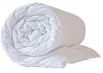 Hotel Quality Pure White Microfibre Peached Duvet King 13.5TOG Feels Like Down by The Sleep Easy