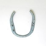 Actual Used (Worn) Working Horse Lucky Horseshoe - Cleaned and Electroplated - The Lucky Type - Silver (Silver