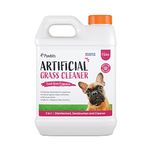 Pawbits Artificial Grass Cleaner For Dogs & Pets 1L – Super Concentrated make 30L of Disinfectant & Deodoriser for Dog & Pet Urine, Deposits, Moss and Algae - Grass Scented Lawn Odour Eliminator