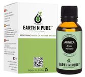 Earth N Pure Arnica Montana Oil Cold Pressed, Natural and Therapeutic Grade for Hair 30 ml