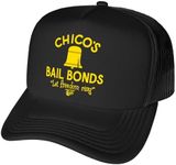 Popfunk Official Bad News Bears Chicos Bail Bonds Foam Snapback Trucker Hat - Unisex for Men and Women