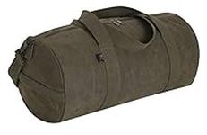 Rothco 19337 Waxed Canvas Shoulder Duffle Bag - 19 Inch Color : Olive Drab