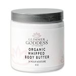 Glimmer Goddess Natural Organic Body Butter â€“ Handmade with Natural Ingredients â€“ Shea Butter Almond Oil Coconut Oil and Cocoa Butter Body Moisturizer Lavender Lemon