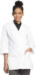 CHEROKEE Women's Scrubs 30" 3/4 Sleeve Lab Coat - White - X-Small