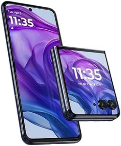 Motorola razr 50 Ultra (6.9" pOLED Display, Corning Gorilla Glass, IPX8, 50MP AI Camera, Google Gemini, 165Hz, 45W TurboPower, Dolby Atmos, 12/512 GB, Snapdragon 8s, 4000mAh, SIM+eSIM), Midnight Blue