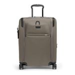 TUMI - Alpha Large Dual Access Expandable 4-Wheeled Carry-On Luggage - Zipper Expansion - Durable and Lightweight Travel Suitcase - TSA Lock & TUMI Tracer - Grey Alloy