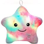 NYOBABE Sensory Toys for Autism,Light Up Star Teddy Sensory Toys,Kids Sleep Aid Adhd Autism Toys,Toddler Baby Sensory Play Lights,Birthday Xmas Gifts for 3 4 5 6 7 8 9 10 Year Old Girls Boys Colorful