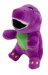 Worlds Smallest Barney Mini-Sized Purple Dinosaur Plush