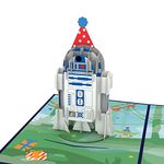 Lovepop Star Wars™ R2-D2™ Birthday Pop Up – Birthday Card – Handcrafted 3D Pop-Up Greeting Card – Birthday Card, 5 x 7”