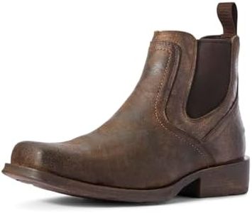 ARIAT mens Midtown Rambler Boot, Stone, 11