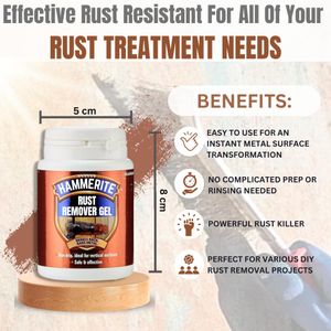 Hammerite Rust Remover Kit – Metal Cleaner & Treatment Solution
