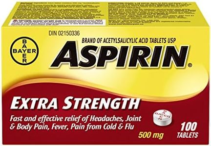 ASPIRIN Extra Strength Tablet, 500 mg