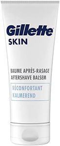 Gillette SKIN Baume Après-Rasage Peau Ultra Sensible 100 ml, Hydrate Pour Apaiser La Peau Fraîchement Rasée Et Aide À Éliminer Les Irritations Cutanées, La Sécheresse Et Le Feu Du Rasoir