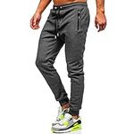 BUXKR Mens Casual Joggers Sweatpant
